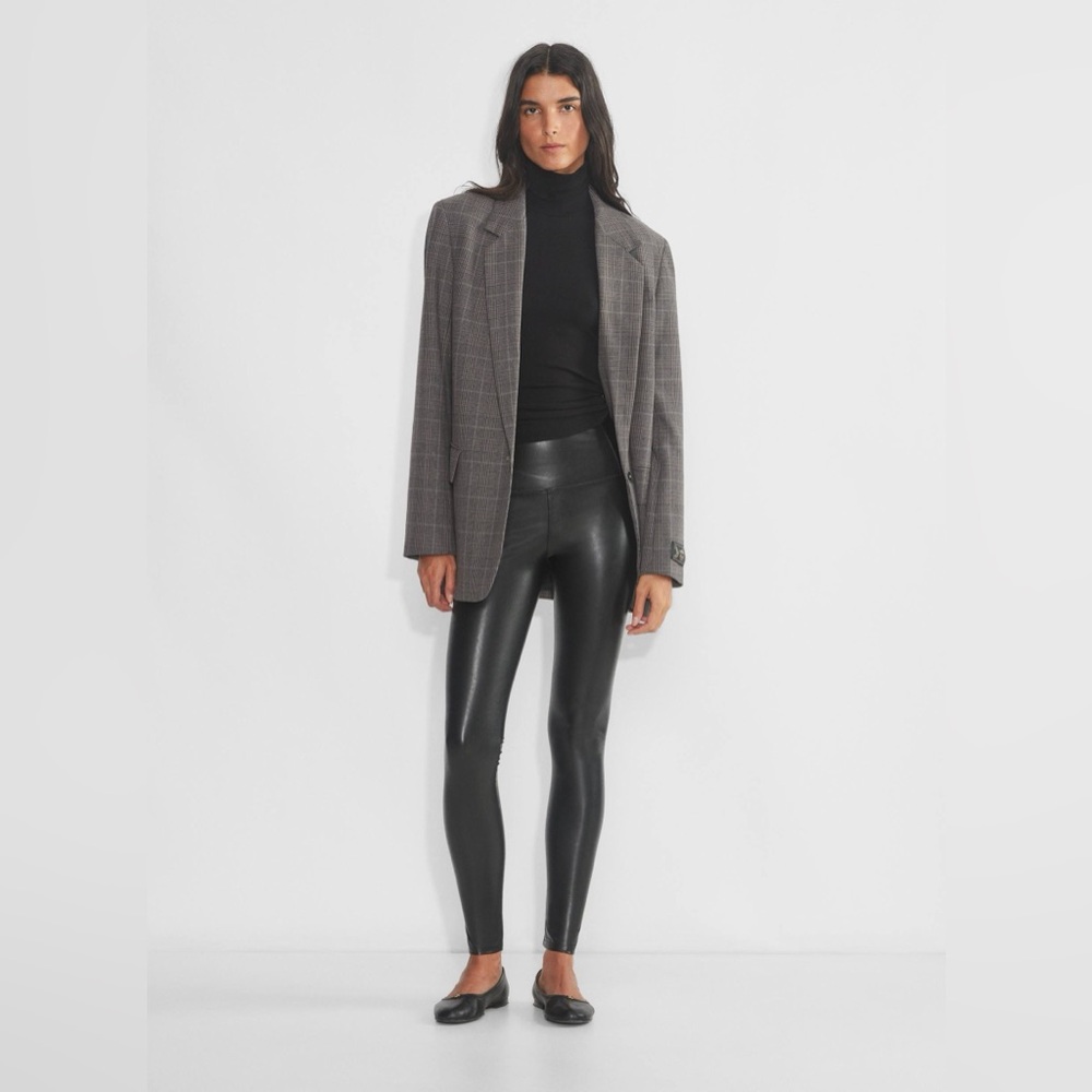 ◾️Aritzia Wilfred Free Daria Faux Leather Pant Leggings - Picture 3 of 12